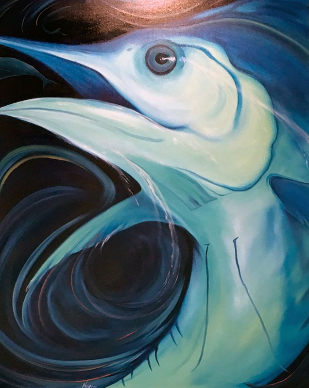 Marlin Painting